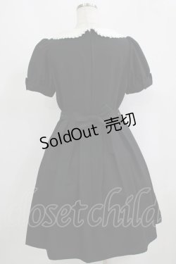 画像3: Innocent World / 半袖丸衿プレーンワンピース M ブラック H-25-09-13-031-IW-OP-NS-ZH