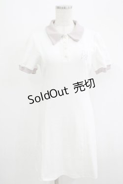 画像1: evelyn / バイカラーワンピース Free オフ/ピンク H-25-09-13-034-LO-OP-NS-ZH