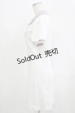 画像2: evelyn / バイカラーワンピース Free オフ/ピンク H-25-09-13-034-LO-OP-NS-ZH