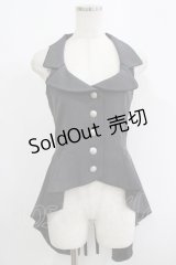 metamorphose / Gabriel ロング燕尾ベスト サイズ1 テックグレー H-25-09-13-036-ME-JA-NS-ZH