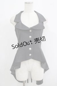 metamorphose / Gabriel ロング燕尾ベスト サイズ1 テックグレー H-25-09-13-036-ME-JA-NS-ZH