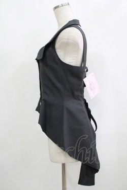 画像2: metamorphose / Gabriel ロング燕尾ベスト サイズ1 テックグレー H-25-09-13-036-ME-JA-NS-ZH