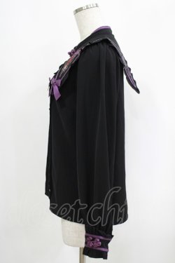 画像2: Amavel / 宮燈街の飴売り子チャイナブラウス Free ブラック H-25-09-13-047-CA-BL-NS-ZH