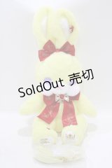 Angelic Pretty / リリカルバニーぬいぐるみリュック-20years Anniversary-  イエロー H-25-09-13-056-AP-BG-NS-ZH