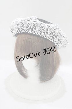 画像1: m petit by misako / TT*AMレースBベレー  ブラック H-25-09-13-068-LO-AC-NS-ZH