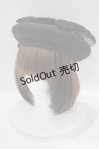 Ank Rouge / ドットチュールベレー  ブラック H-25-09-13-070-CA-AC-NS-ZH