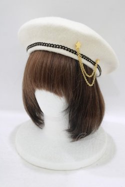 画像2: Angelic Pretty / Magic Batベレー  オフ H-25-09-13-071-AP-AC-NS-ZH