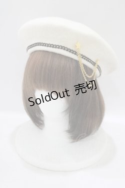 画像2: Angelic Pretty / Magic Batベレー  オフ H-25-09-13-071-AP-AC-NS-ZH