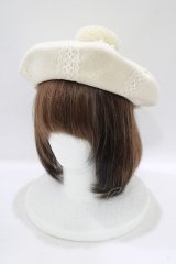 CHOCOCHIP COOKIE / ポンポンベレー帽  オフ H-25-09-13-073-LO-AC-NS-ZH