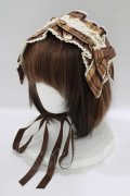 axes femme kawaii / タータンチェックヘッドドレス  イエロー H-25-09-13-075-AX-AC-NS-ZH