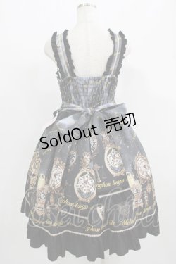 画像3: metamorphose / Clock Forest Night フリルジャンパースカート サイズ1 グレイッシュナイト H-25-09-13-007-ME-OP-NS-ZH