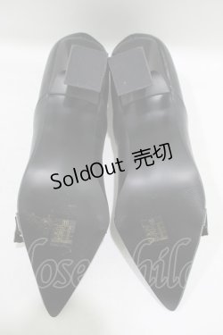 画像4: FUNTASMA（海外ブランド） / バックルミュール 31cm ブラック H-25-09-13-080-PU-SH-NS-ZH