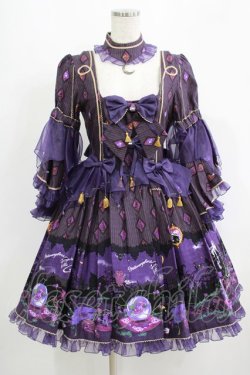 画像1: metamorphose / 魔女の森ラッパ袖ワンピース Free パープル H-25-09-13-010-ME-OP-NS-ZH