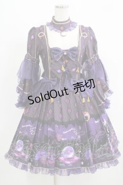 画像1: metamorphose / 魔女の森ラッパ袖ワンピース Free パープル H-25-09-13-010-ME-OP-NS-ZH