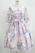 Angelic Pretty / Flower Egg Gardenワンピース Free ピンク H-25-09-13-011-AP-OP-NS-ZH