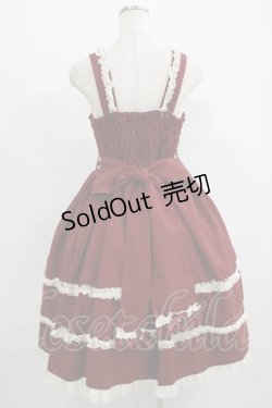 画像3: metamorphose / 両山レースジャンパースカート サイズ1 ボルドー H-25-09-13-014-ME-OP-NS-ZH