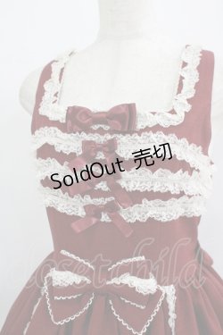 画像4: metamorphose / 両山レースジャンパースカート サイズ1 ボルドー H-25-09-13-014-ME-OP-NS-ZH