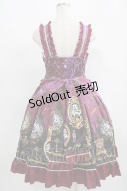 画像3: metamorphose / Clock Forest Night フリルジャンパースカート サイズ1 ダリアパープル H-25-09-13-002-ME-OP-NS-ZH