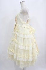 画像2: metamorphose / 【プラスサイズ】追憶の姫君ジャンパースカート プラスサイズ 生成り H-25-09-13-016-ME-OP-NS-ZH (2)