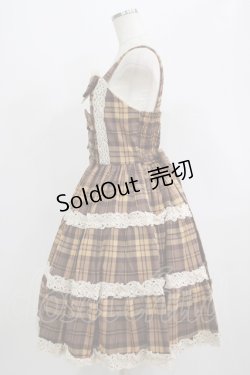 画像2: axes femme kawaii / タータンチェックジャンスカ M イエロー H-25-09-13-017-AX-OP-NS-ZH