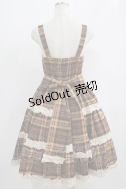 画像3: axes femme kawaii / タータンチェックジャンスカ M イエロー H-25-09-13-017-AX-OP-NS-ZH