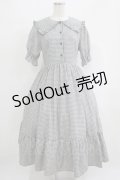 m petit by misako / AM*ギンガムCHKワンピース Free グレー H-25-09-13-020-LO-OP-NS-ZH