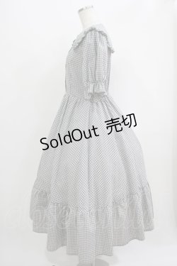 画像2: m petit by misako / AM*ギンガムCHKワンピース Free グレー H-25-09-13-020-LO-OP-NS-ZH