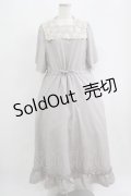 m petit by misako / レースセーラーワンピース LL グレー H-25-09-13-021-LO-OP-NS-ZH