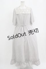m petit by misako / レースセーラーワンピース LL グレー H-25-09-13-021-LO-OP-NS-ZH
