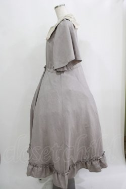 画像2: m petit by misako / レースセーラーワンピース LL グレー H-25-09-13-021-LO-OP-NS-ZH