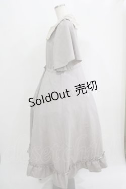 画像2: m petit by misako / レースセーラーワンピース LL グレー H-25-09-13-021-LO-OP-NS-ZH