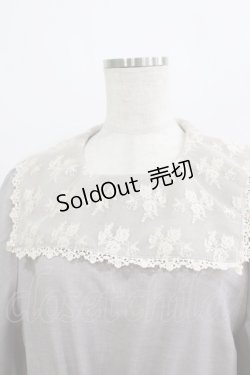 画像4: m petit by misako / レースセーラーワンピース LL グレー H-25-09-13-021-LO-OP-NS-ZH