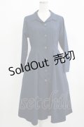 an another angelus / 変形カラープリーツレース切替コート Free NAVY H-25-09-14-004-CA-CO-NS-ZH