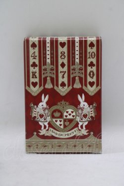 画像1: Angelic Pretty / Wonder Queen トランプ  レッド H-25-09-14-037-AP-ZA-NS-ZH