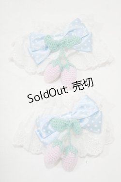 画像1: Angelic Pretty / スウィートベリィお袖とめ  オフ/サックス H-25-09-14-038-AP-ZA-NS-ZH
