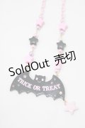 Angelic Pretty / Magical Trickネックレス  ブラック/ピンク H-25-09-14-047-AP-AC-NS-ZH