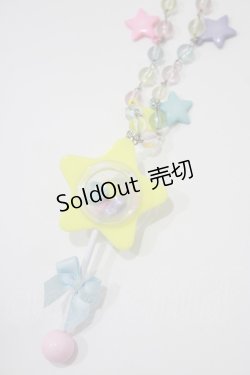 画像1: Angelic Pretty / DreamyベビールームStar Toyネックレス  イエロー H-25-09-14-049-AP-AC-NS-ZH