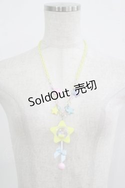 画像2: Angelic Pretty / DreamyベビールームStar Toyネックレス  イエロー H-25-09-14-049-AP-AC-NS-ZH