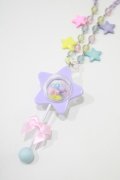 Angelic Pretty / DreamyベビールームStar Toyネックレス  ラベンダー H-25-09-14-054-AP-AC-NS-ZH