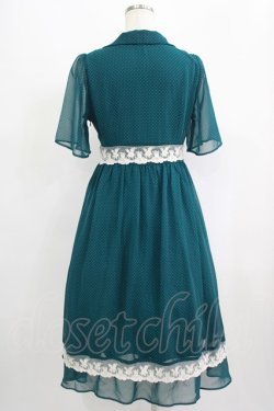 画像3: Fi.n.t / レース使いピンドットワンピース Free BLUE GREEN H-25-09-14-005-CA-OP-NS-ZH