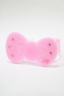 画像1: Angelic Pretty / Hello Kittyリボンバングル  ピンク H-25-09-14-057-AP-AC-NS-ZH