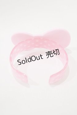 画像2: Angelic Pretty / Hello Kittyリボンバングル  ピンク H-25-09-14-057-AP-AC-NS-ZH