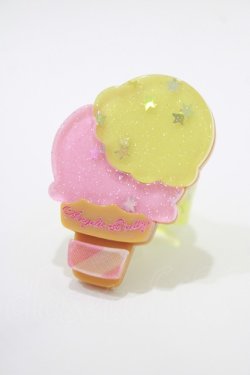 画像1: Angelic Pretty / MilkyPlanetリング(2013) Free イエロー/ピンク H-25-09-14-067-AP-AC-NS-ZH