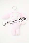 BABY,THE STARS SHINE BRIGHT / うさくみゃキーホルダー  ピンク H-25-09-14-070-BA-ZA-NS-ZH