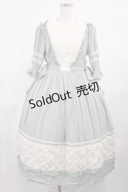 画像1: Miss Point(海外ロリータブランド) / マーガレットワンピース M ミント H-25-09-14-1001-EL-OP-YZ-ZH