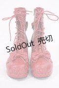 DearMyLove / ハートカットロリータショートブーツ 25.0cm レッド H-25-09-14-1042-EL-SH-NS-ZH