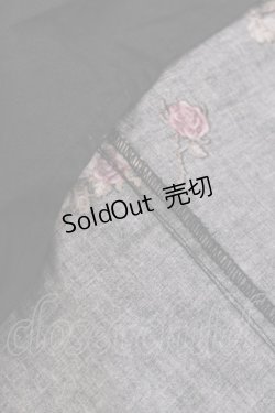 画像6: ALICE and the PIRATES / いばらうさぎのペイサージュ柄ジャンパースカートII Free ブラック H-25-09-14-1003-PA-OP-NS-ZH