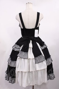 画像2: axes femme kawaii / カントリーチェックジャンスカ M ブラック H-25-09-14-1005-AX-OP-NS-ZH