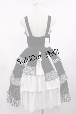 画像2: axes femme kawaii / カントリーチェックジャンスカ M ブラック H-25-09-14-1005-AX-OP-NS-ZH