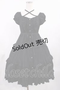 Victorian maiden / ヘンリエッタブラウスワンピース FREE ブラック H-25-09-14-1006-CL-OP-YZ-ZH